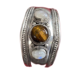 Stone Set White Metal <b>Bangles</b> - Product Image 6