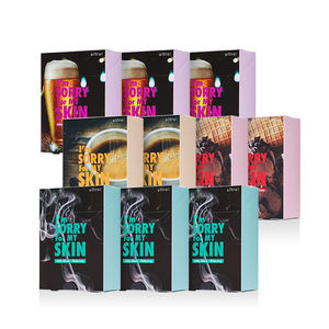 ฉันขออภัยสำหรับมาส์กเจลลี่บำรุงผิวหน้า ช่วยปลอบประโลมผิว ลดรูขุมขน และปรับผิวให้กระจ่างใส แพ็ค 100 แผ่น ชุดเต็มสำหรับใช้กับใบหน้า - Product Image 1