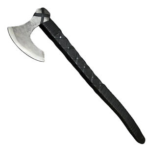 Hacha Estilo Vikingo Forjada a Mano, Herramienta para Exteriores de Estilo Nórdico, Hacha Inspirada en los Vikingos con Mango de Madera - Product Image 5