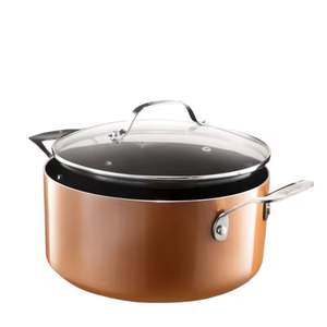 Calentador de Comida Moderno Blanco Tejido, Calentador de Comida Premium de Acero Inoxidable con Patas Decorativas de Madera en Forma de Trípode - Product Image 4