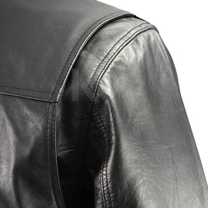 Chemises en cuir confortables pour hommes, matériau durable et doux, coupe légère, idéales pour le bureau et le quotidien - Product Image 2