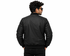 Blouson d'hiver pour homme de haute qualité, personnalisé, en polyester, coupe-vent, léger, décontracté, fermeture éclair, logo personnalisé ODM - Product Image 4
