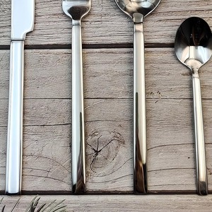 Juego de cubiertos metálicos con un brillo único y fantástico, un juego de cubiertos increíble hecho de acero inoxidable de alta calidad. - Product Image 3