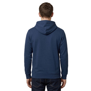 Cotton Fleece <b>Pullover</b> <b>Men</b>’s Hoodies Hoodie for <b>Men</b> Regular Fit Navy Hoodie Custom Branding Bulk Apparel Production Supply - Product Image 4