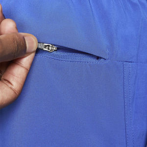 Shorts légers à séchage rapide pour la gym, le fitness et la course à pied avec poche zippée, taille élastique, logo personnalisé, shorts pour hommes - Product Image 2