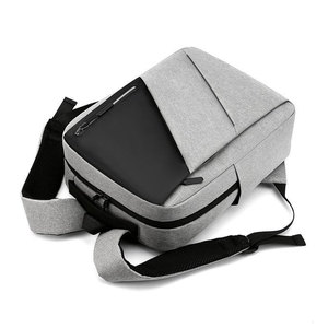 SA Sports League Custom Business Waterproof Genuine Leather Lightweight Zipper Streetwear School <b>Laptop</b> <b>Backpack</b> Unisex Large - Product Image 5