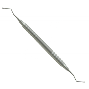 Cuillères d'extraction dentaire manuelles en acier inoxydable certifiées CE Classe I 1mm-2mm KI-1520 Garantie 3 ans Élimination des débris de carie - Product Image 3