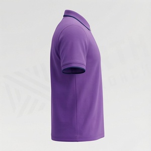 Ropa Deportiva para Hombre, Talla Grande, con Cierre de Cremallera de un Cuarto, Transpirable, para Gimnasio, Fitness, Casual, Camisetas Polo, Color Personalizado, Top Deportivo - Product Image 3