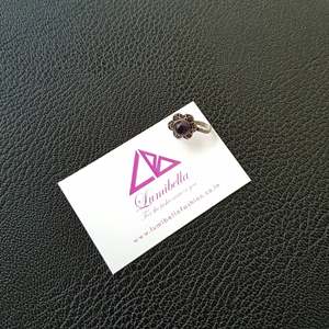 Titanium Nose Ring-ASTM F136 Certified Semi Precious Stone Studded German Silver Casual Piercing - Product Image 3