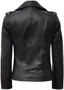 AL BARAKA WEAR Custom Women Leather <b>Biker</b> <b>Jacket</b> PU Leather Winter Breathable Outerwear Fashion Motorcycle Coat Personalized - Product Image 3