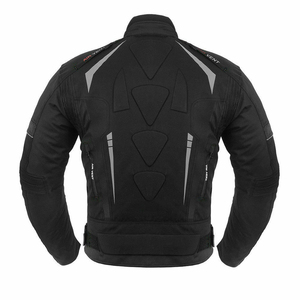 Chaqueta de Motociclismo Unisex de Cordura con Protección Completa del Cuerpo, Chaqueta Textil para Motociclistas, Impermeable y Resistente al Viento - Product Image 3