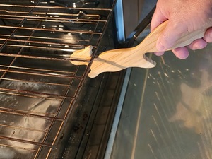 Premium Rustic Wooden Oven Rack Baking Pastry Tools Oven Safe Eco-Friendly Anti-Slip Kitchen <b>Utensil</b> - Product Image 5