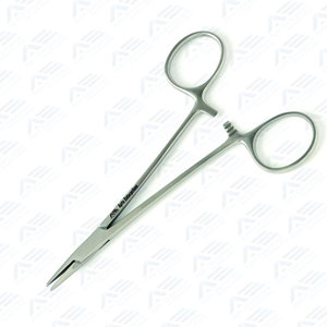 Portaagujas Webster Extra Delicado y Suave, Portaagujas Quirúrgico de 4.75 Pulgadas (12.1 cm), Pinza de Operación Manual de Acero Inoxidable - Product Image 5