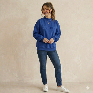 Oversized Lightweight Women's <b>Drop</b> Shoulder Mock Neck Sweatshirts Comfortable Breathable Windproof OEM Service - Product Image 2