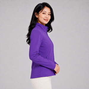 Chaqueta Softshell de Moda para Mujer, con Logotipo Personalizado, Resistente al Viento, Impermeable, Transpirable, Informal para Exteriores - Product Image 2