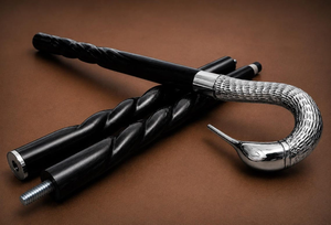 Bastón de Madera Dura con Mango de Cisne Hecho a Mano, Cromado Pulido, Elegante Bastón de Caballero con Cabeza de Cisne Metálica, Estilo Vintage - Product Image 5
