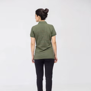 Camiseta Polo para Mujer de Uso Diario con Tela Suave al Tacto, Cuello Polo Clásico, Cierre de Botones y Corte Holgado para Trabajo, Viajes y Deportes - Product Image 3