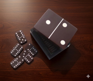 Juego de Dominó Doble Seis de Alta Calidad para Adultos, Manualidades de Resina, Juego Educativo - Venta al por Mayor de Juguetes y Juegos Domination - Product Image 1