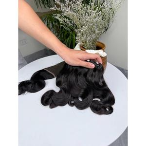 Extensiones de Cabello Natural Funmi Curl, Cabello Virgen Vietnamita, Delgado, Sin Procesar, Negro Natural, Venta al Por Mayor - Product Image 4