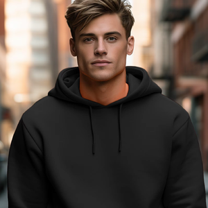 Sweat à capuche décontracté pour homme 450 GSM Premium, style streetwear, impression de logo personnalisé, pull d'hiver numérique, étiquette de col personnalisée, ODM - Product Image 1