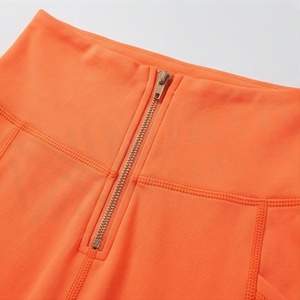 High Waisted Womens Nylon Spandex Workout Leggings Seamless Yoga Pants Summer Active Wear Gym Fitness Running Tights - Product Image 4