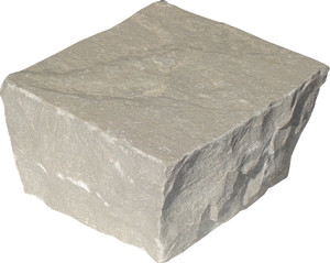 Galets de pierre naturelle modernes Grocon |   Pavés en grès gris Kandla pour allées, chemins et aménagements paysagers - Product Image 2