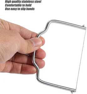 Coupe-beurre en acier inoxydable de qualité supérieure, outil de cuisine pour un contrôle facile des portions, coupe fluide, accessoire de cuisine pour chef, gadget ménager! ! - Product Image 6