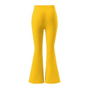 Leggings évasés longs pour femmes avec broderie nœud, taille haute élastique, écologiques, séchage rapide, extensibles, en maille, pour le yoga - Product Image 6