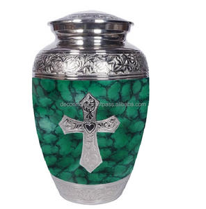 Urne funéraire légère de qualité durable humaine Urne funéraire en métal de style américain classique pour les cendres pour honorer les souvenirs Urne commémorative - Product Image 2