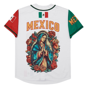 Personalization Custom Name Mexico <b>Baseball</b> Jersey Football Jersey Family Matching <b>Tee</b> Flag Soccer t Shirts <b>Baseball</b> Jersey - Product Image 3