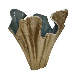 Vase décoratif de table en métal fait main, personnalisable, de haute qualité, résistant à la rouille, écologique, pour la décoration intérieure du salon - Product Image 5