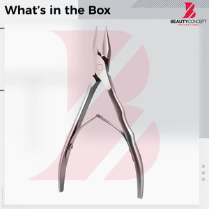 กรรไกรตัดหนังกำพร้าคุณภาพพรีเมียม ด้ามจับสปริงคู่ ผลิตจากสแตนเลสสตีล สำหรับใช้ในร้านเสริมสวยมืออาชีพ - Product Image 4