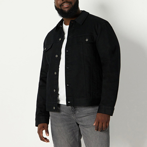High Quality Street Casual Denim Jacket For Man Best Selling Jean Man Jackets With Custom Design Denim Men's Jackets For Sale - Product Image 5