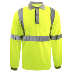 Camiseta Polo de Seguridad de Poliéster con Diseño Personalizado, Precio Premium, Camisetas Polo Reflectantes para Hombre en Diferentes Colores - Product Image 5