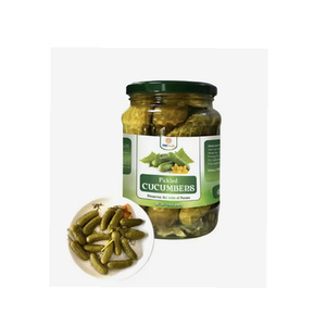 Cornichons marinés de qualité supérieure, fabriqués au Vietnam, emballés dans des bocaux Mason de différentes tailles, prix compétitif, conformes aux normes internationales. - Product Image 1