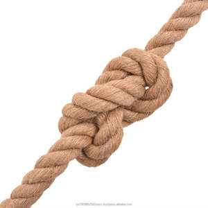 Corde en jute torsadée 12 mm 3/4 brins, 100 % naturelle, écologique, durable, biodégradable, haute résistance, antibactérienne, haute qualité - Product Image 3