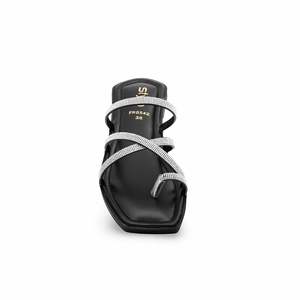 Chappal negro formal para mujer - Product Image 1