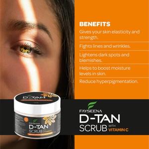 Exfoliante D Tan con Vitamina C para Rostro y Cuerpo, para una Piel Suave, Clara y Radiante, Disponible a un Precio Competitivo - Product Image 4