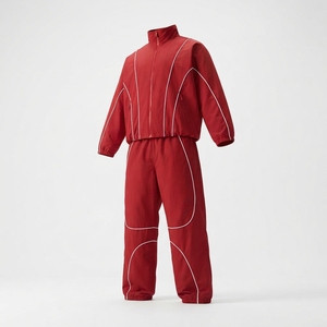 Conjunto Deportivo de 2 Piezas Personalizado de Verano, Chaqueta Cortavientos de Nailon, Talla Grande para Hombre, Alta Calidad, Casual, Ligero, Reversible, de Secado Rápido - Product Image 1