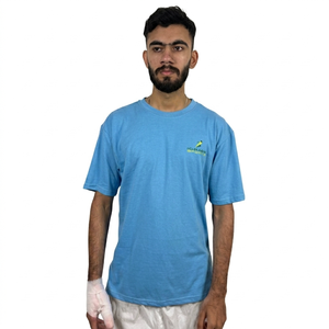 เสื้อยืดคอกลมผู้ชาย ผ้าฝ้ายพรีเมียม 260 GSM รุ่นใหม่ล่าสุด น้ำหนักเบา แขนสั้น คุณภาพดีที่สุด ลายพิมพ์เรียบ ย้อมสีพื้น  รับสั่งทำได้ - Product Image 1