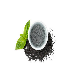Semillas de Albahaca FitTree International Premium, Venta al por Mayor, Alta Pureza, Semillas Negras Limpias, Gujarat, India, para Bebidas y Postres, 24 Unidades - Product Image 1