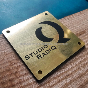 Custom Made Brass <b>Name</b> <b>Plate</b> Personalized Engraved Door Sign Office Desk Nameplate House Address Plaque Decorative - Product Image 5