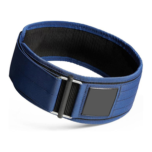 Classic Black Neoprene Curved Adjustable Double Pull <b>Compression</b> Weightlifting Belt for Professional Powerlifting Bodybuilding - Product Image 3