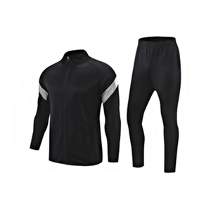High Quality Men Winter Casual Polyester/Cotton 2-Piece Running Zipper Windbreaker Shorts <b>Set</b> Quick Dry new design - Product Image 6