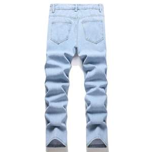 High Quality Men Denim <b>Jeans</b> Strong Stitching Comfortable Wear With <b>Soft</b> Feel Breathable And High Street Denim <b>Jeans</b> For Men - Product Image 2