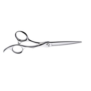 Top Grade Stainless Steel Barber Shears Right-Handed Medium Handle Ergonomic Design Premium Quality Hair Cutting Tool Wholesale - Product Image 2