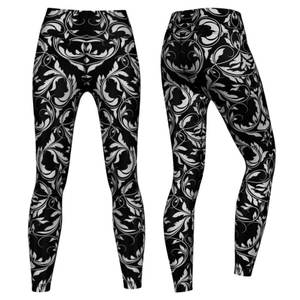 Women's High Waist Full Length Leggings Elephant <b>Pattern</b> Stretch <b>Knitted</b> Spandex Polyester Quick Dry Windproof Invisible Pocket - Product Image 1
