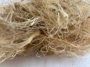 เส้นใยอะบาคาธรรมชาติบริสุทธิ์ 100% วัตถุดิบสิ่งทอที่ยั่งยืน เป็นมิตรกับสิ่งแวดล้อม ย่อยสลายได้เองตามธรรมชาติ ป้องกันแบคทีเรีย สำหรับการปั่นด้าย - Product Image 4