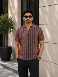 Camiseta de Cuello Polo a Rayas para Hombre, Ligera, de Polialgodón, Ropa Personalizada para Hombre - Product Image 2