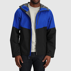 New Design Casual Outdoor <b>Jacket</b> Winter Rain <b>Jacket</b> with Zipper Closure Windproof and <b>Waterproof</b> <b>Thin</b> Windbreaker - Product Image 6